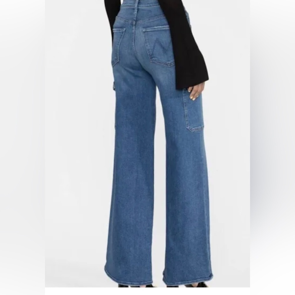 Mother The Undercover Cargo Sneak wide-leg jeans - Picture 5 of 9